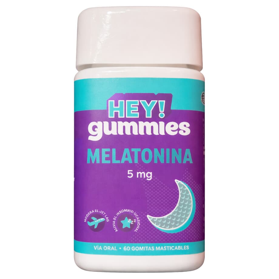 Hey Gummies Melatonina 5mg 60 Gomita – Suplementos