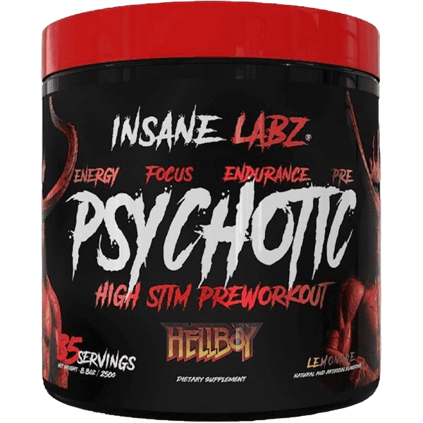 Insane Labz Pré-treino Psychotic Hellboy 35 Doses – Suplementos