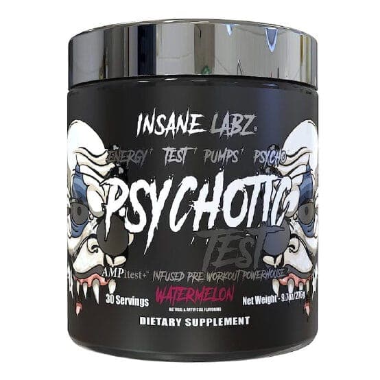 Insane Labz Pré-treino Psychotic Test 30 Doses – Suplementos