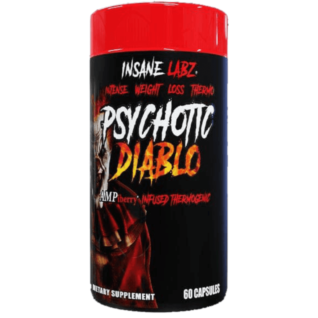 Insane Labz Psychotic Diablo 60 Cápsulas – Suplementos