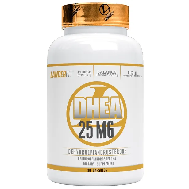 Landerfit DHEA 25 mg 90 Cápsulas – Suplementos