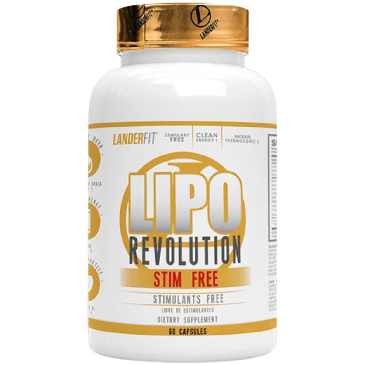 Landerfit Lipo Revolution Stim Free 60 Cápsulas – Suplementos