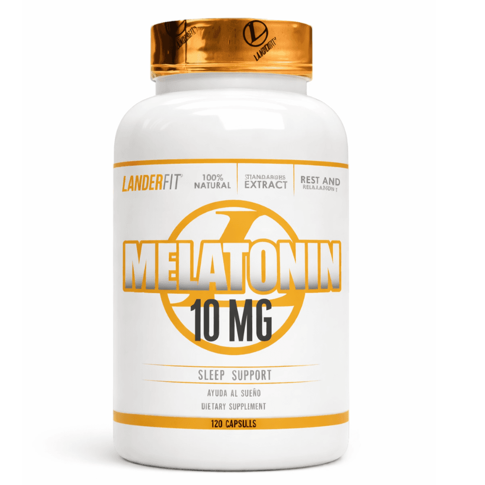 Landerfit Melatonin 10 mg 120 Cápsulas – Suplementos