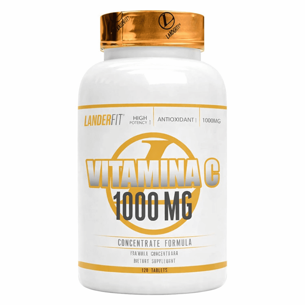 Landerfit Vitamina C 1000 mg 120 Cápsulas – Suplementos