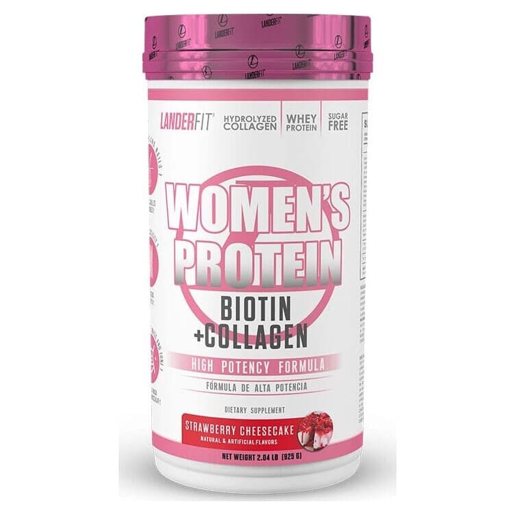 Landerfit Whey Protein Womens Biotin + Collagen 925g – Suplementos