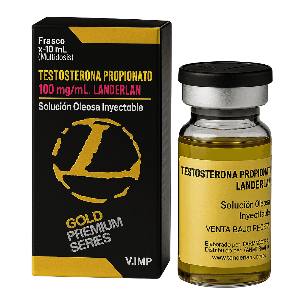 Landerlan Gold Testosterona Propionato 100mg 10ml – Anabolizantes