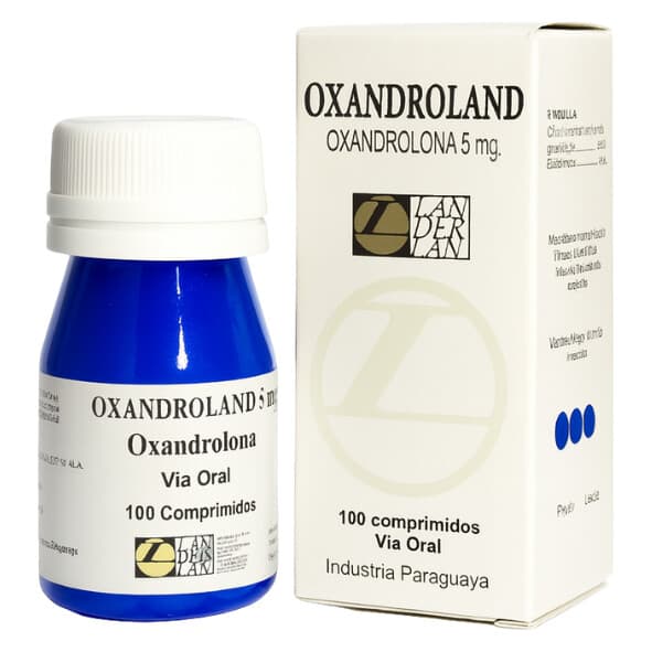 Landerlan Oxandrolona 5 mg 100 Comprimidos – Anabolizantes