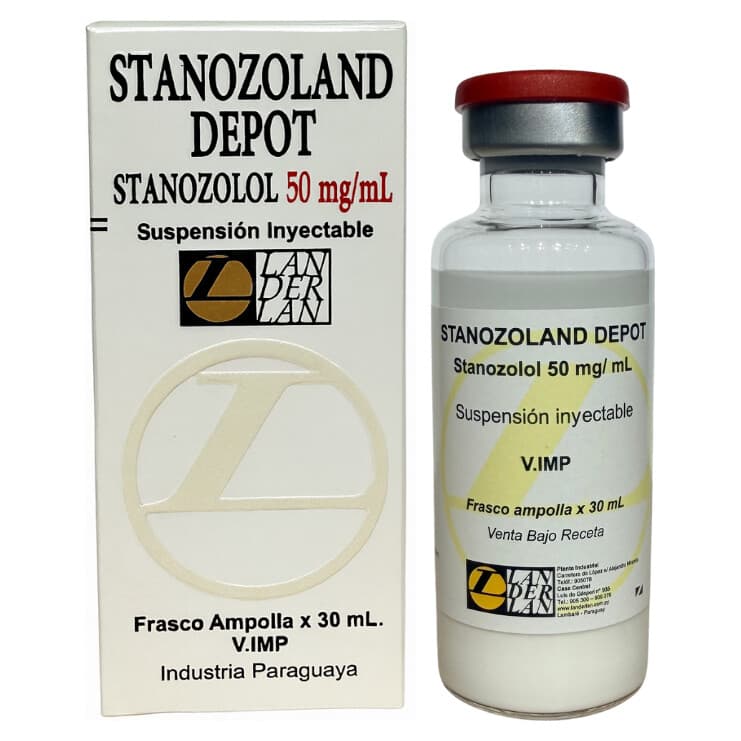 Landerlan Stanozoland Depot 50 mg com 30 ml Stano – Anabolizantes