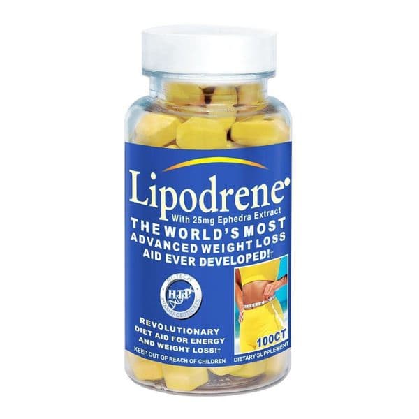 Lipodrene 25MG Eph Extract Hi-Tech 90 Cápsulas – Suplementos