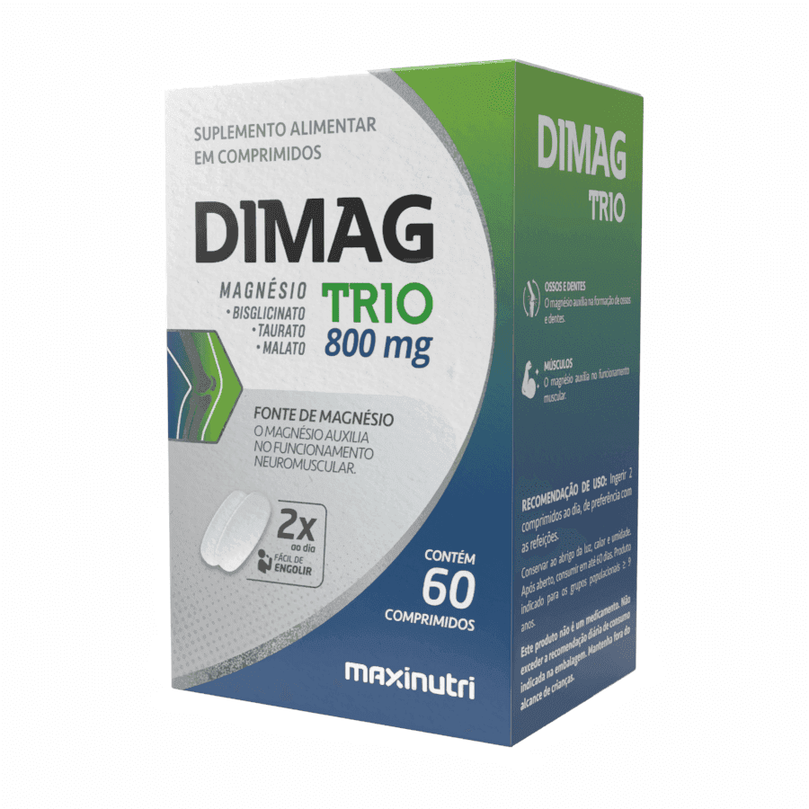 Maxinutri DIMAG Trio 800mg 60 Cápsulas – Suplementos
