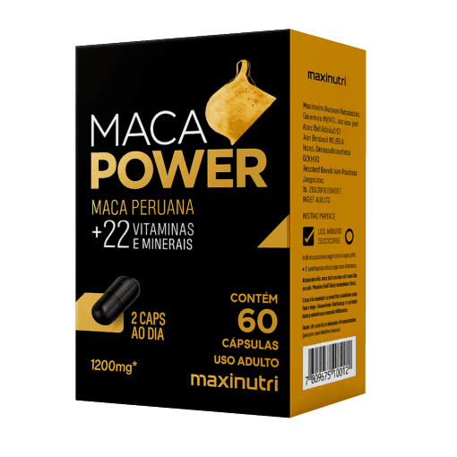 Maxinutri Maca Power 1200mg 60 Cápsulas – Suplementos