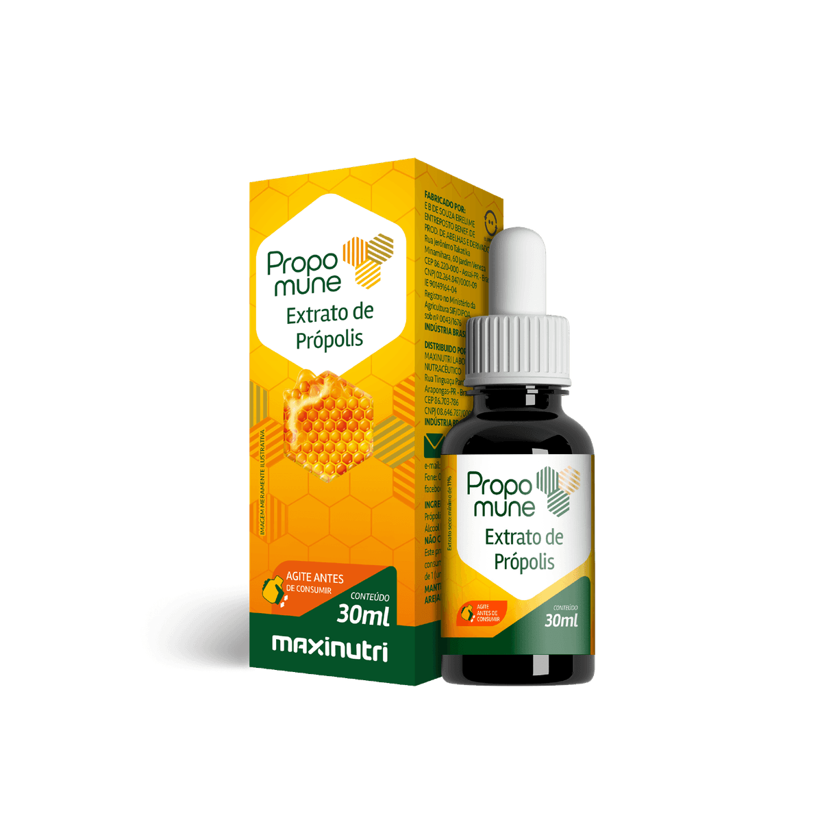 Maxinutri Propomune Extrato de Própolis 20ml – Suplementos