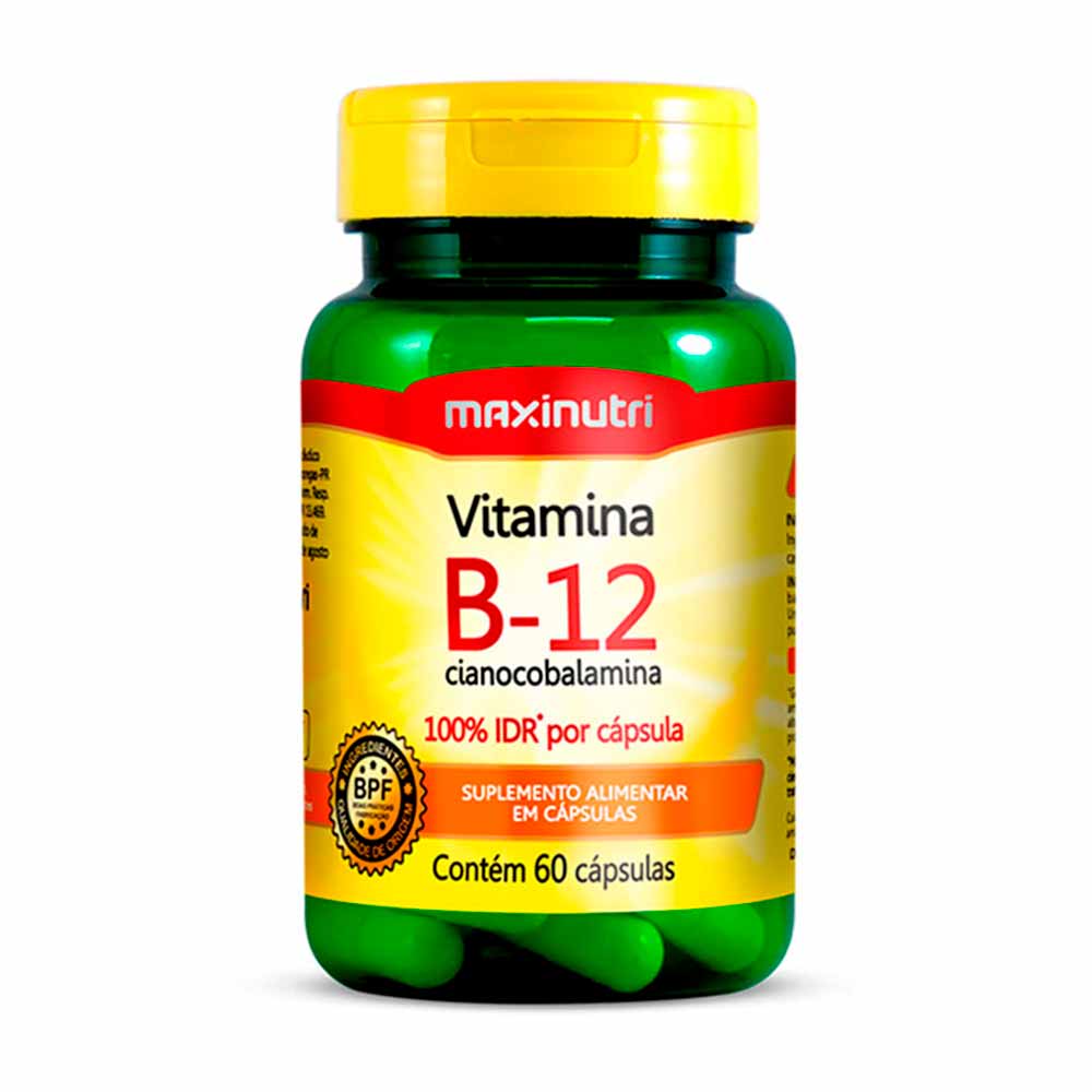 Maxinutri Vitamina B-12 60 Cápsulas – Suplementos