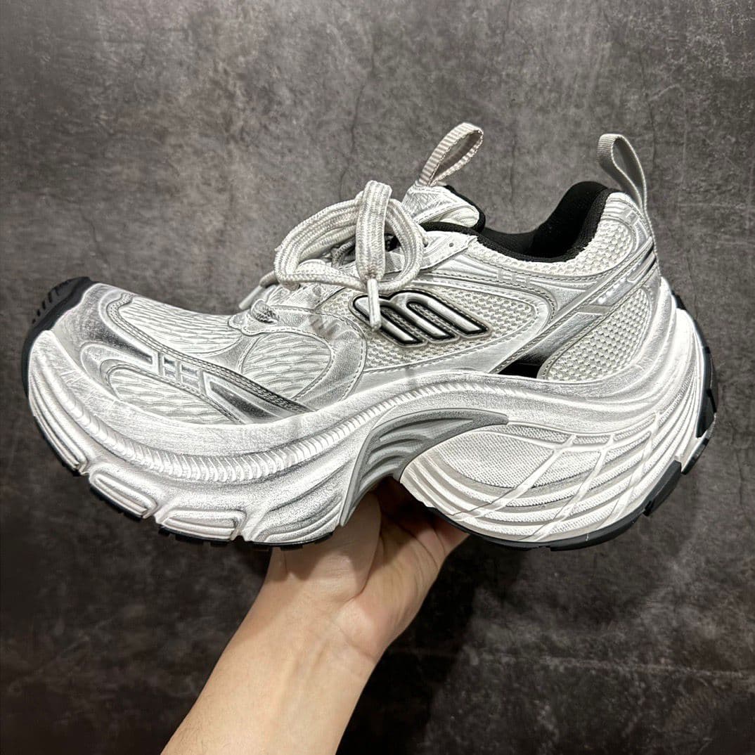 Balenciaga 3XL Sneaker Mesh Branco – Moda