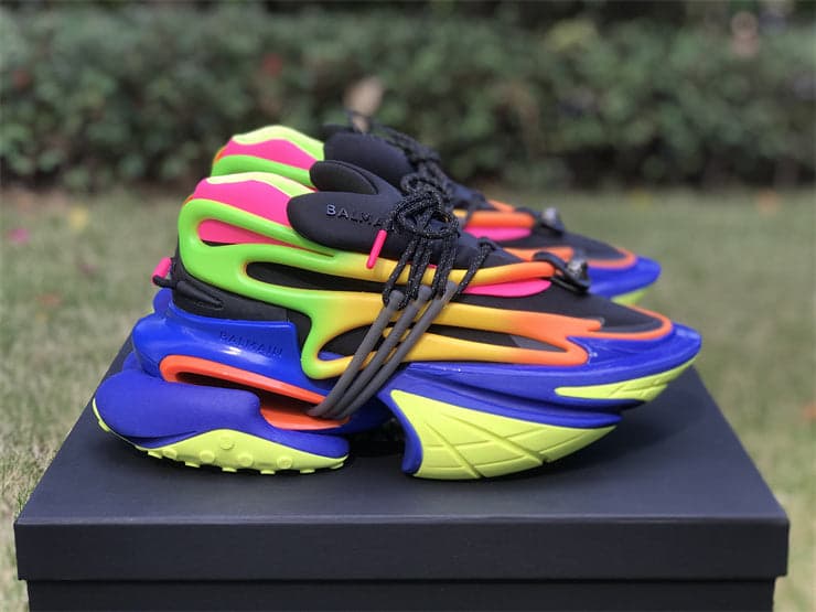 Balmain Unicorn Low-Top Multicolor – Moda