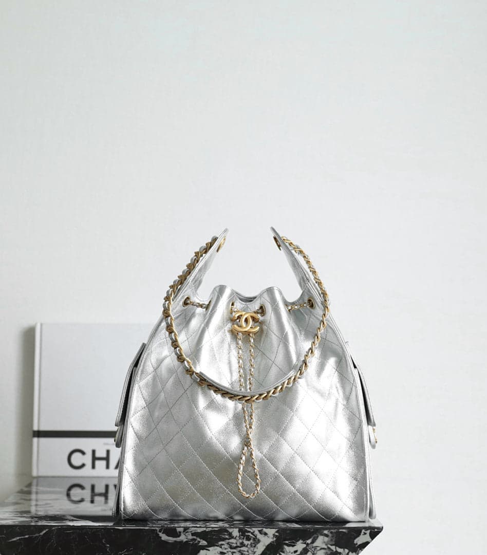 Bolsa CHANEL 25 Large Metalic – Moda