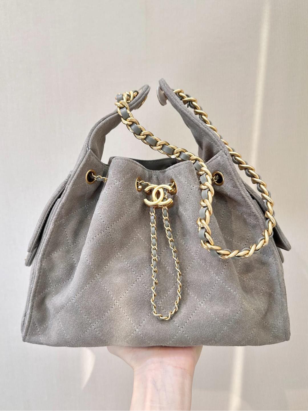 Bolsa CHANEL 25 Small Gray – Moda