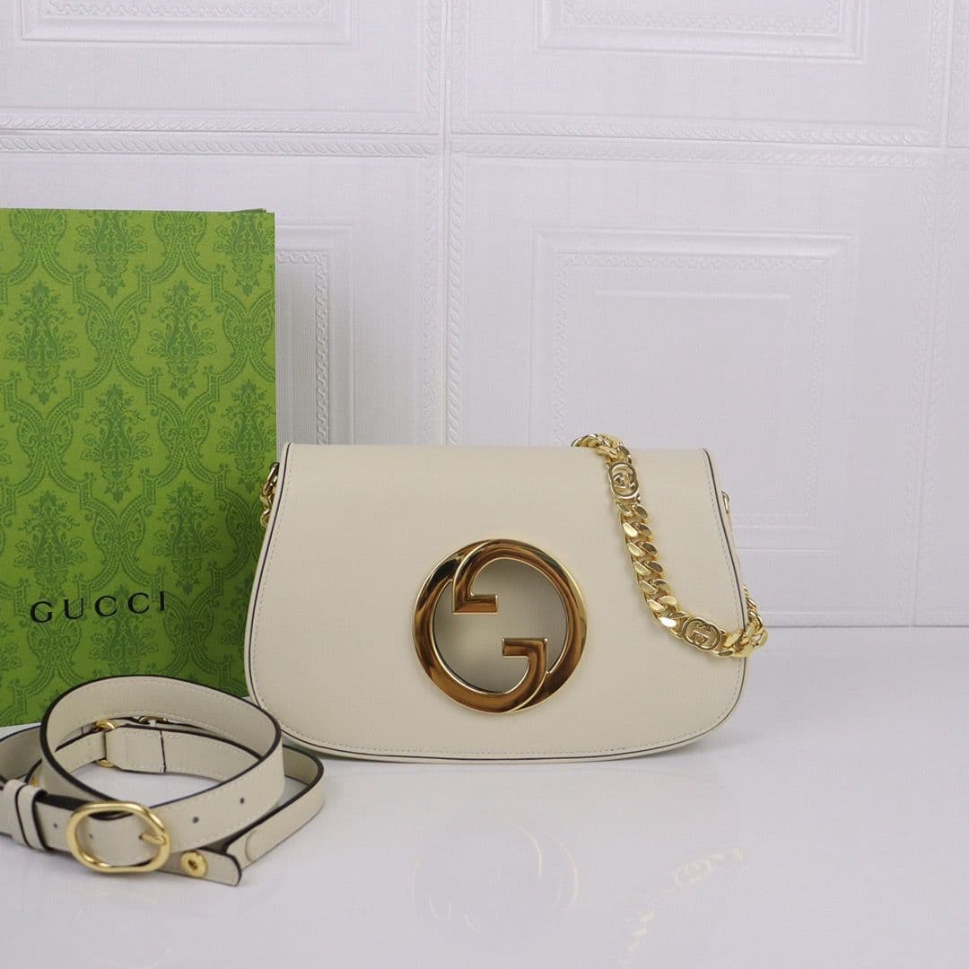 Bolsa Gucci Blondie Medium White – Moda