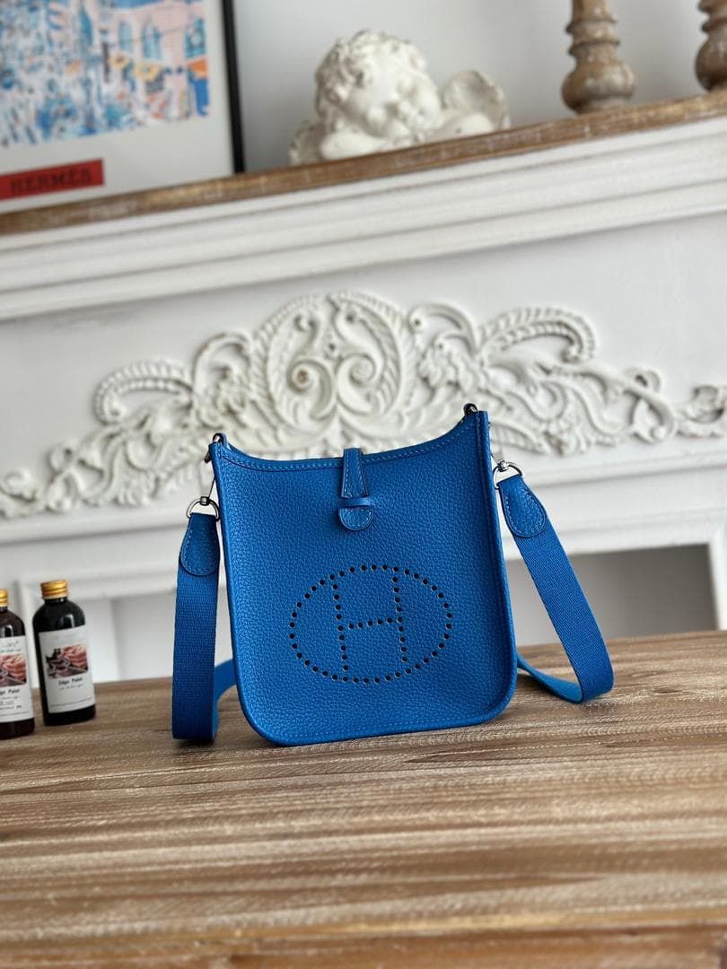 Bolsa Hermes Evelyne Blue – Moda