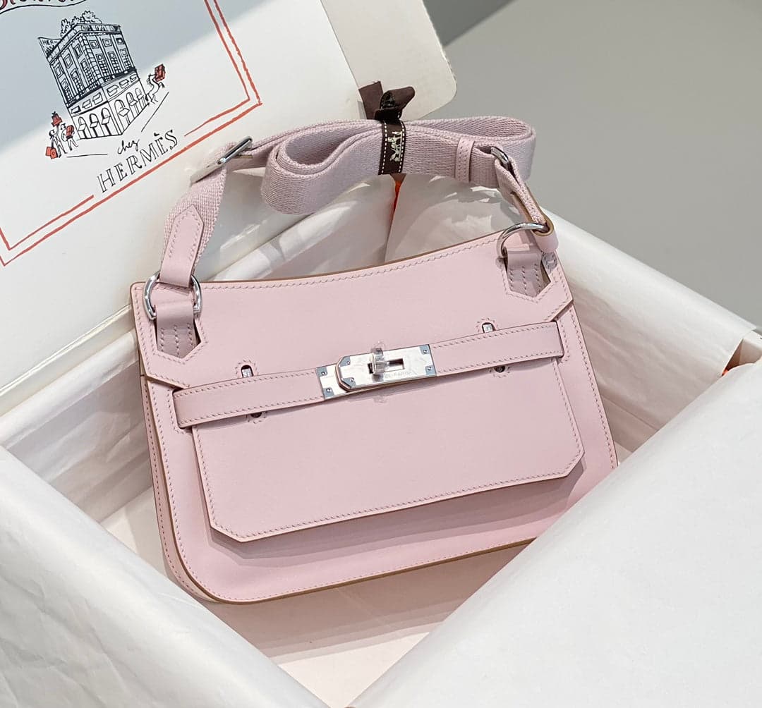 Bolsa Hermès Jypsière Mini Evercolor Mauve – Moda
