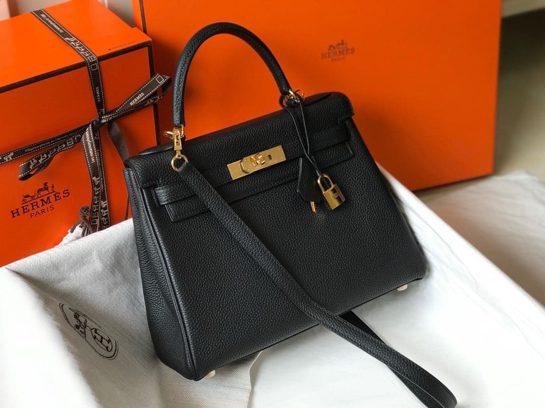 Bolsa Hermes Kelly Black – Moda