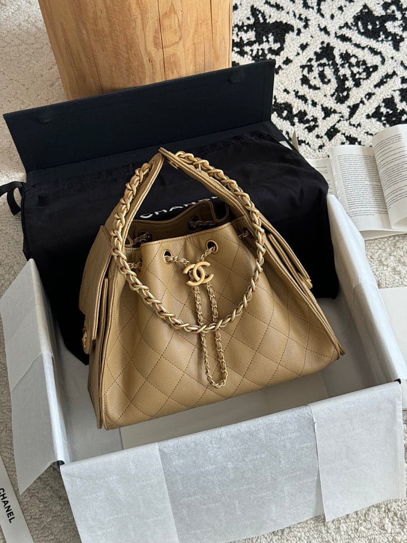 Bolsa Hobo  Chanel 25 Small Handbag – Moda