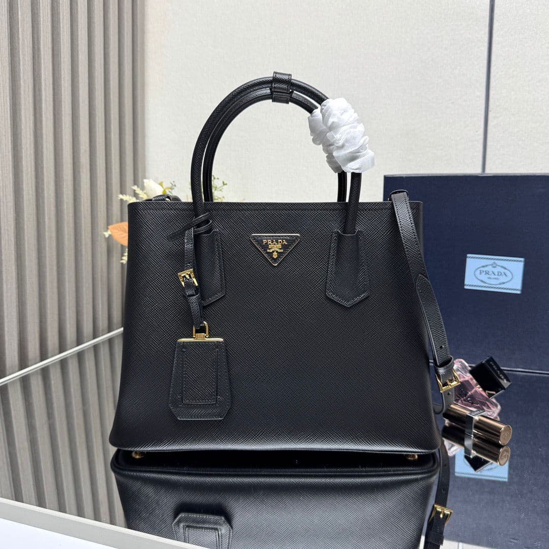 Bolsa Prada Saffiano Black – Moda