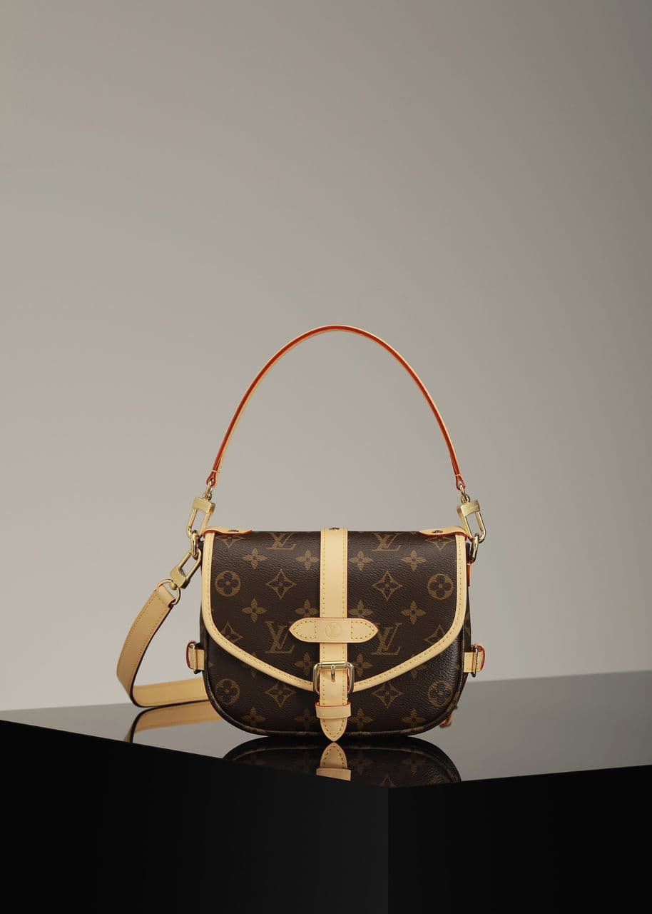 Bolsa Saumur BB Monogram Brown – Moda