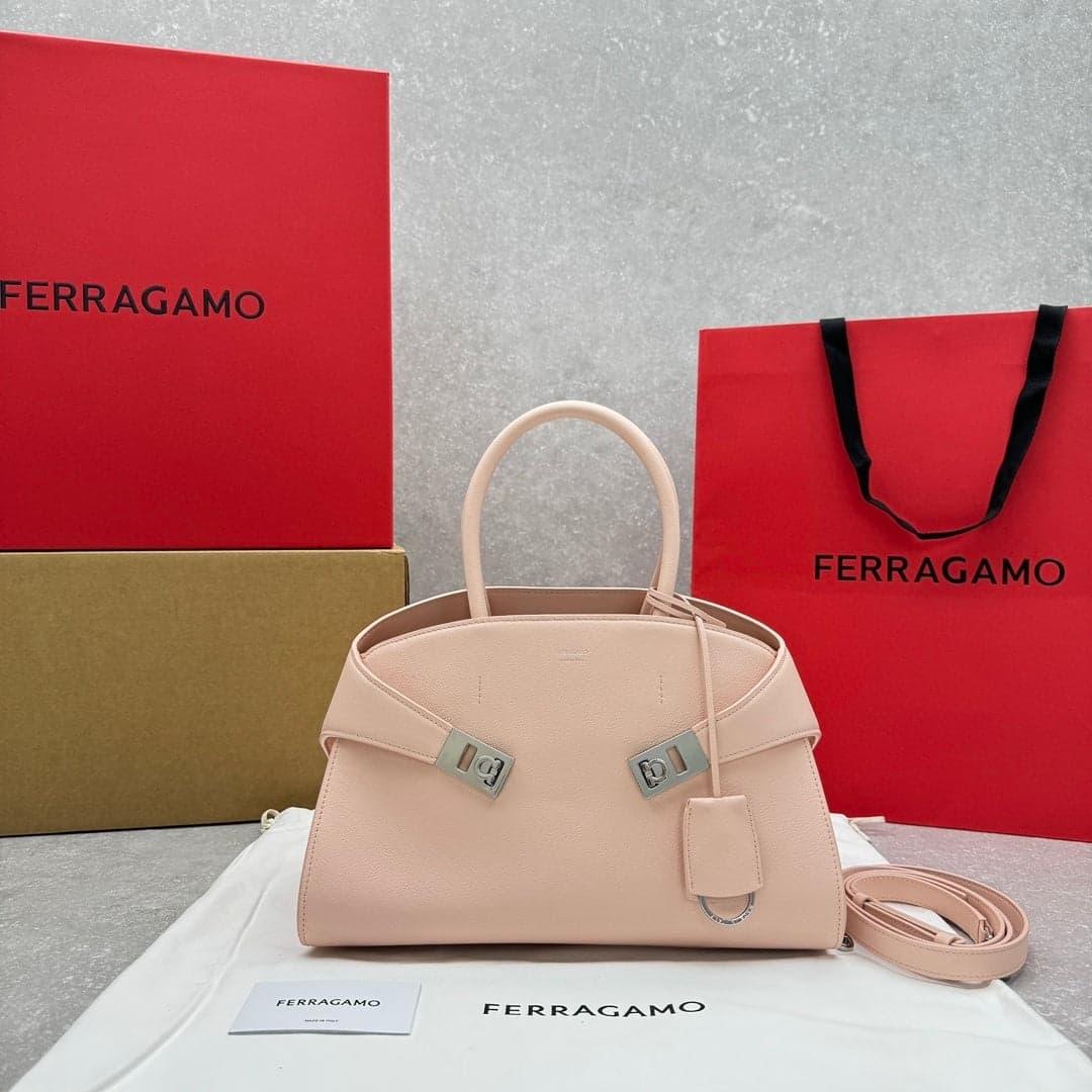 bolsa tote Ferragamo Hug Pink – Moda