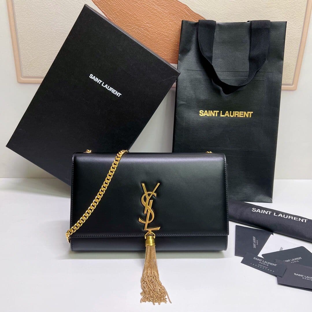 Bolsa Yves Saint Laurent Monogram Tassel Small – Moda