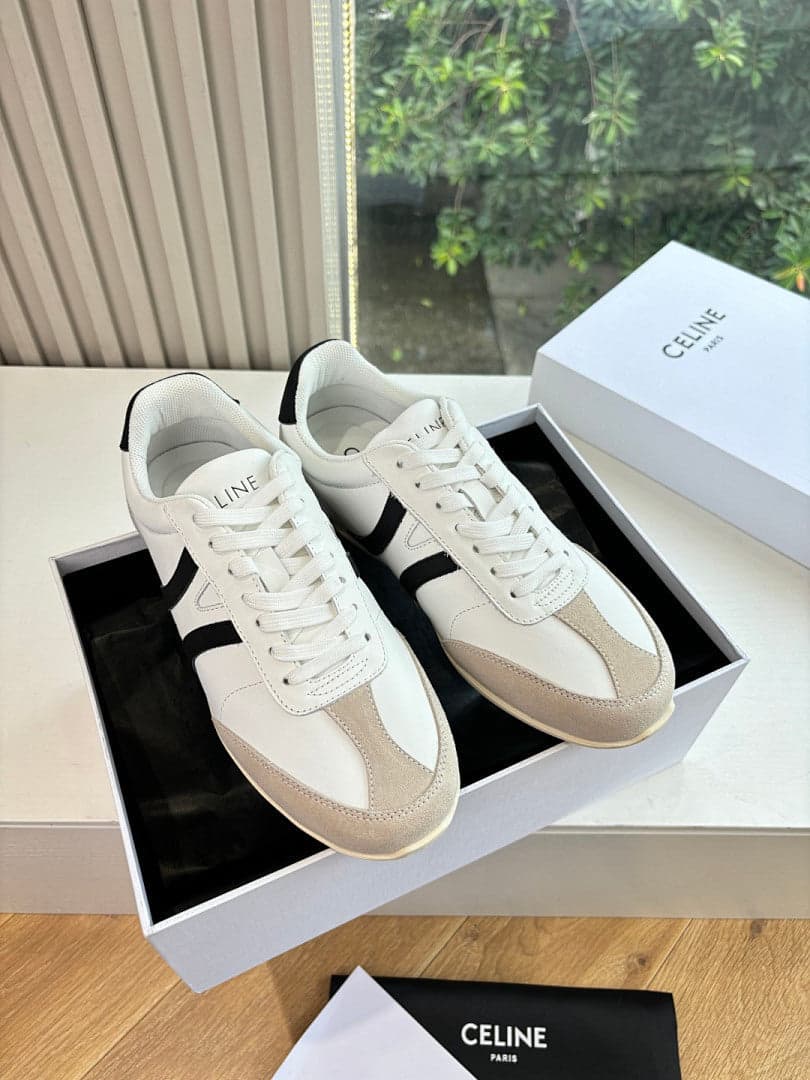 Celine Jogger Low Lace-Up Sneaker Black – Moda