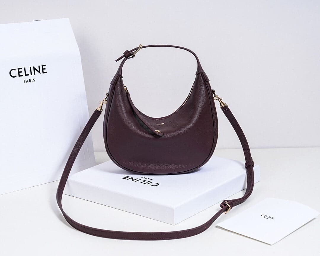 Celine Teen Lulu burgundy – Moda