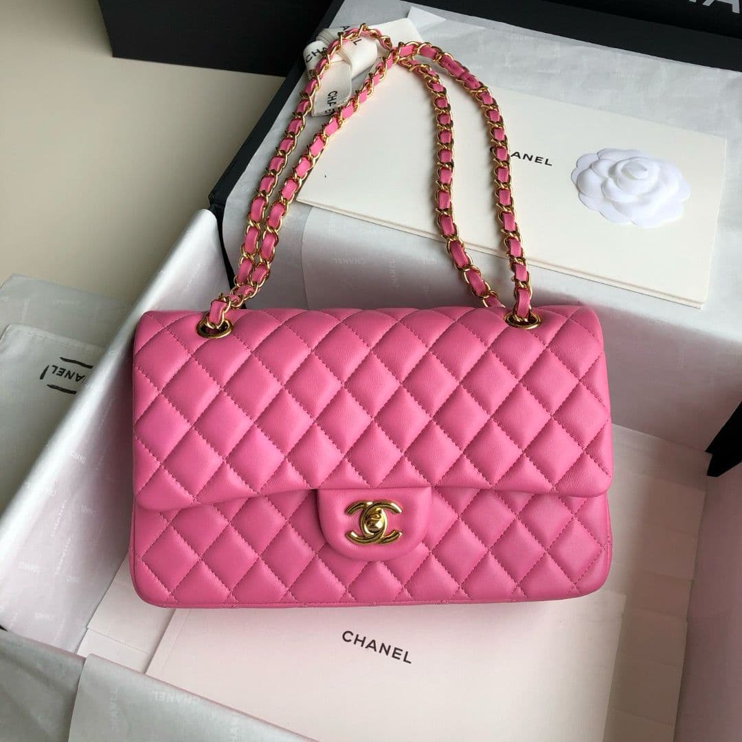 Chanel 21P Pink Lambskin Quilted – Moda