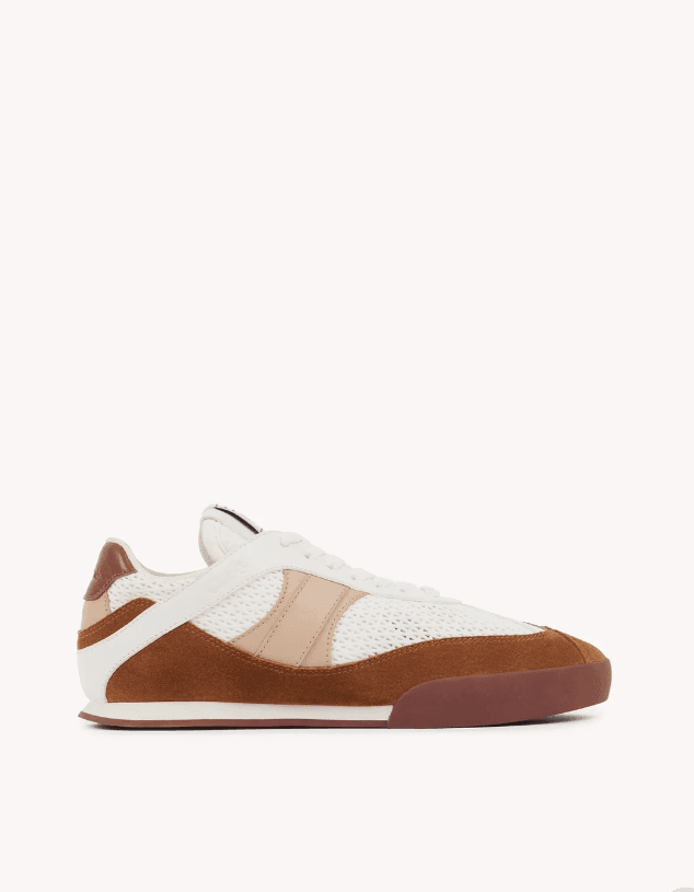 Chloé Kick Sneaker Brown – Moda