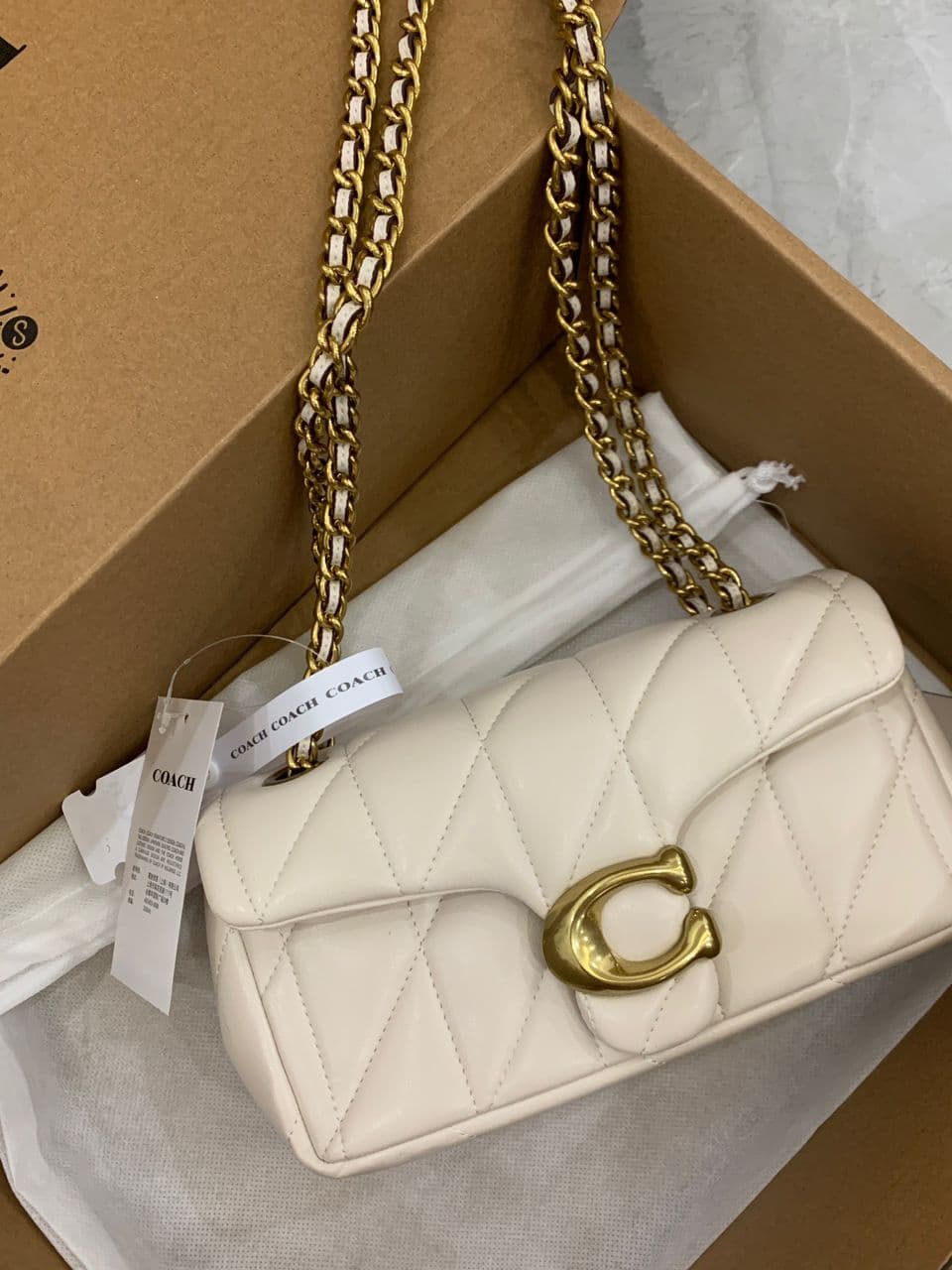 Coach Tabby White – Moda