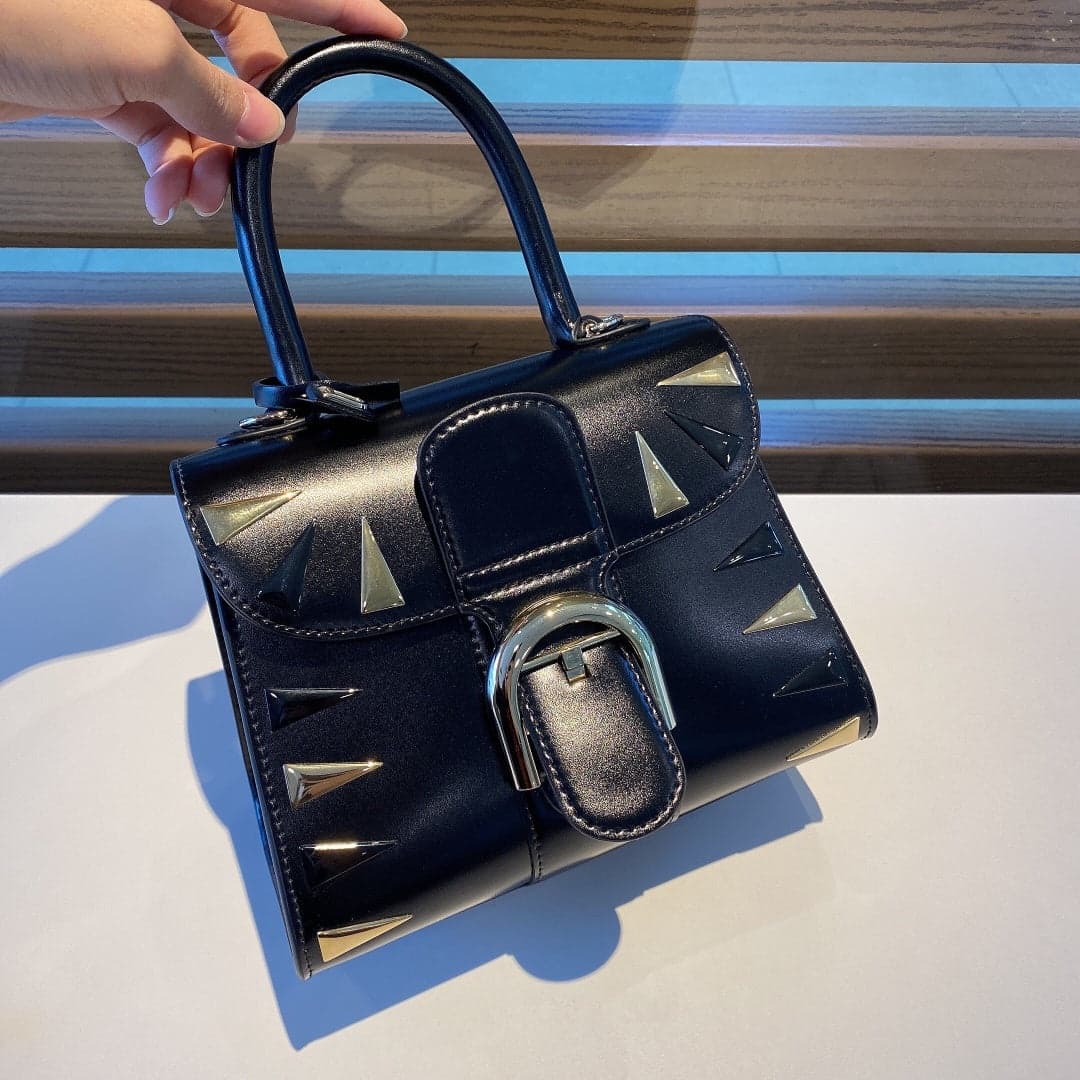 Delvaux Brillant Mini Studs Black – Moda