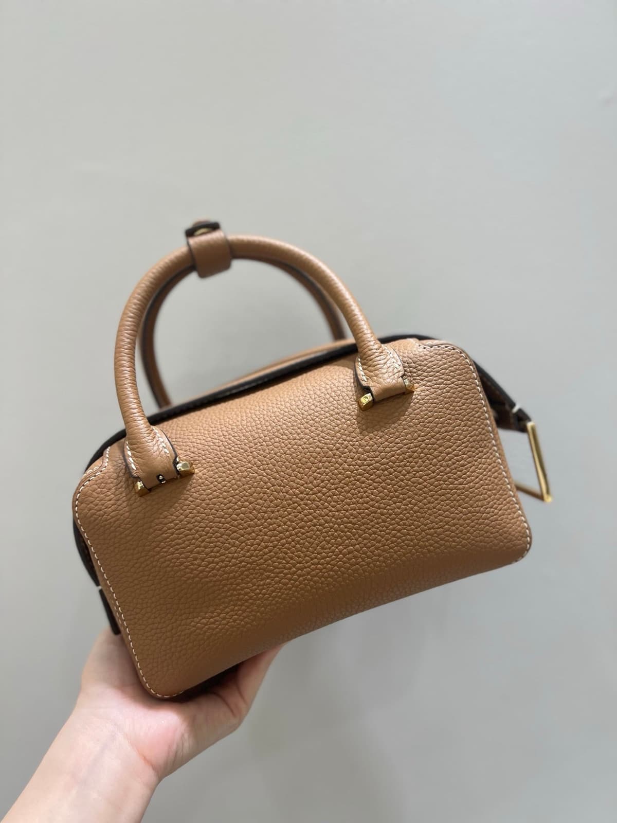 Delvaux Cool Box Mini Bohème Bege Nude – Moda