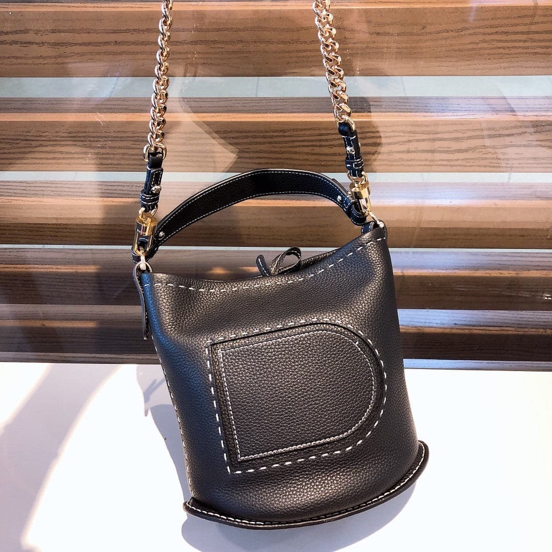 Delvaux Pin Mini Bucket Black – Moda