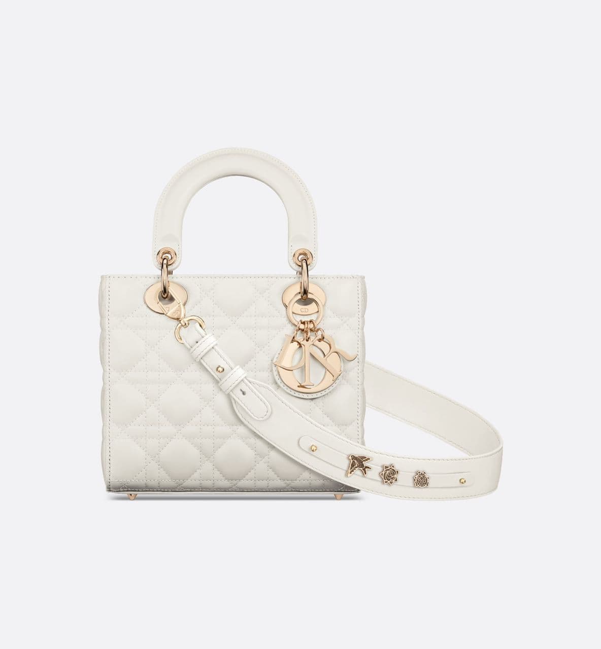 Dior Small Lady Dior White – Moda