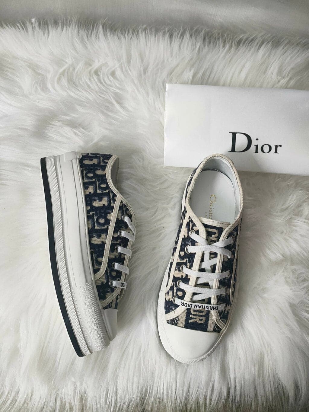 Dior Walk'N'Dior Platform Deep Blue – Moda