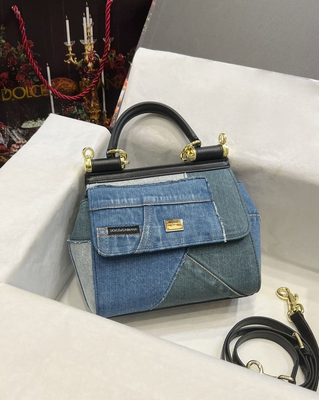Dolce and Gabbana Sicily Soft Bag – Moda