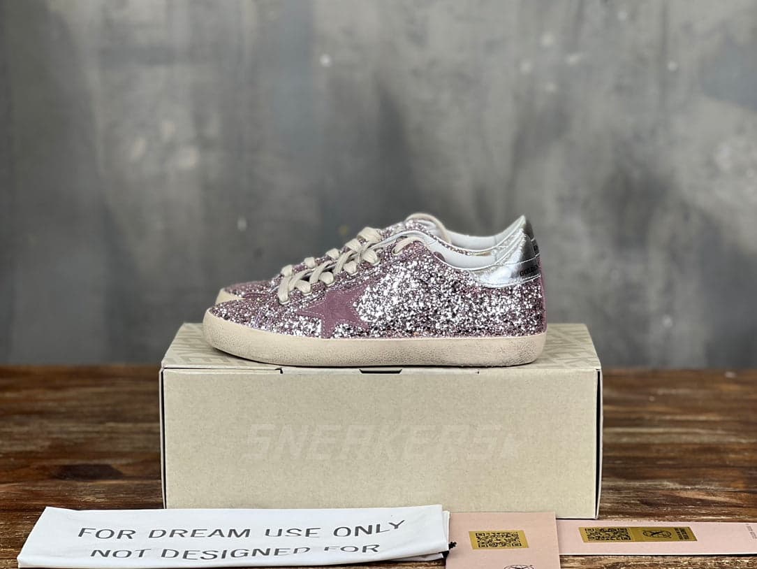 Golden Goose SuperStar LTD Glitter Pink – Moda