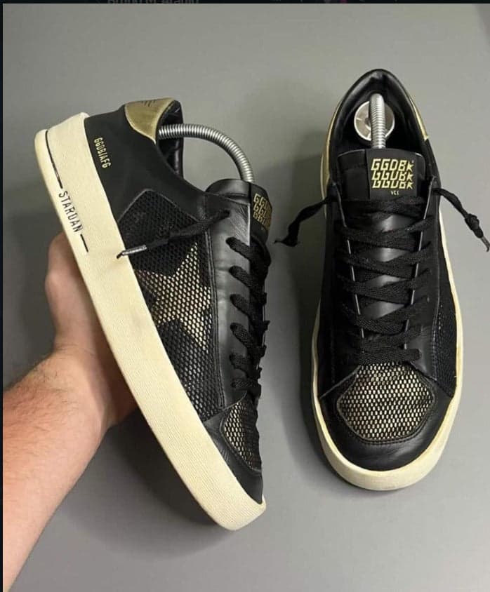 Golden Stardan Goose Golden and Black . – Moda