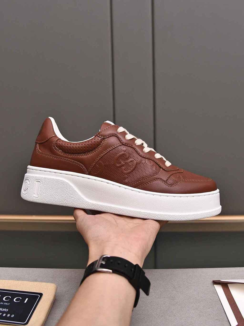 Gucci GG Sneaker Brown – Moda