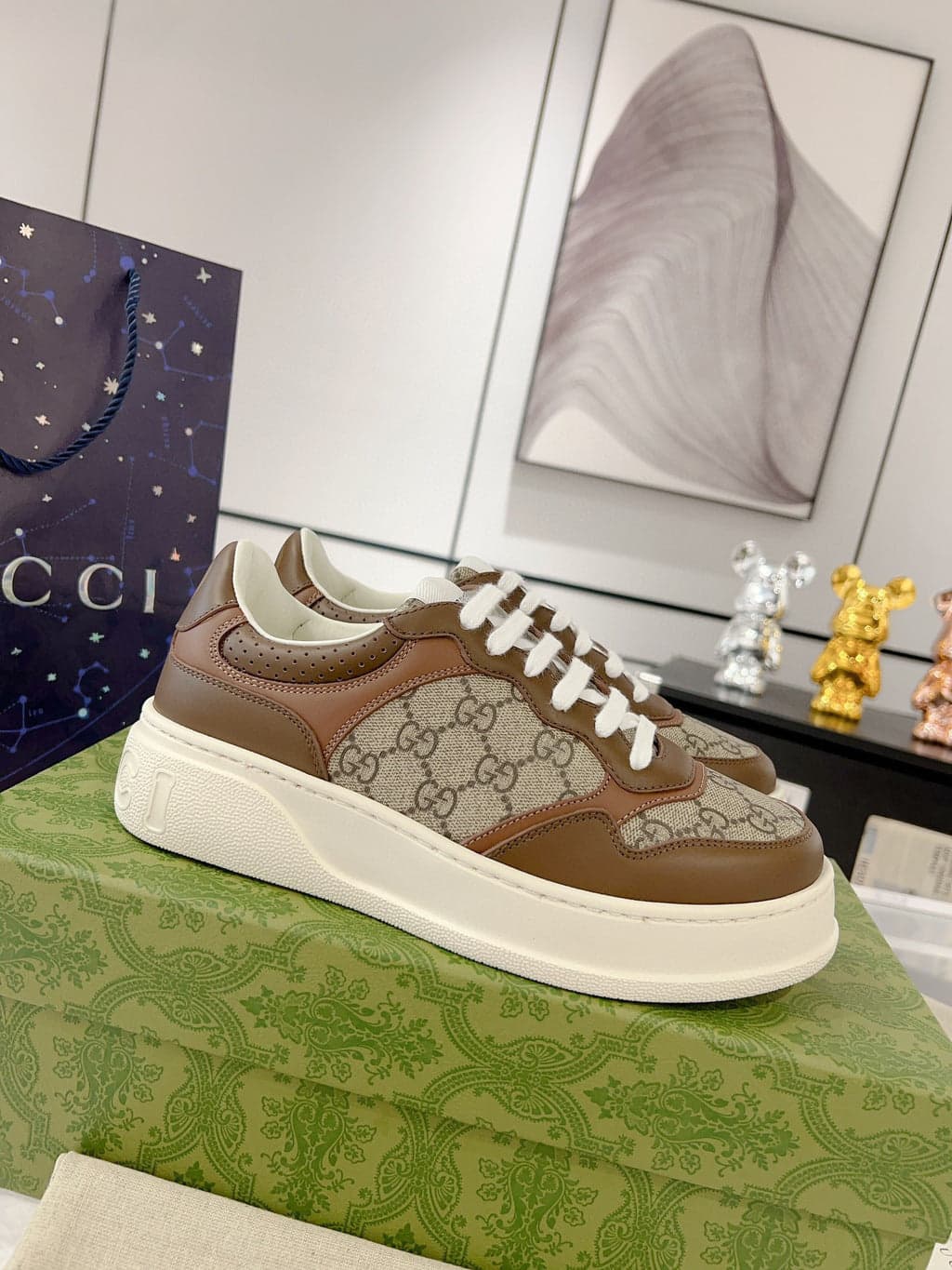 Gucci GG Sneaker GG Ebony – Moda