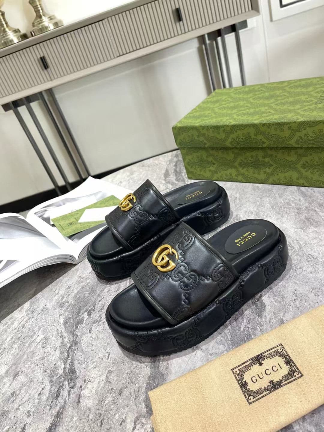 Gucci Platform 55mm Sandal – Moda