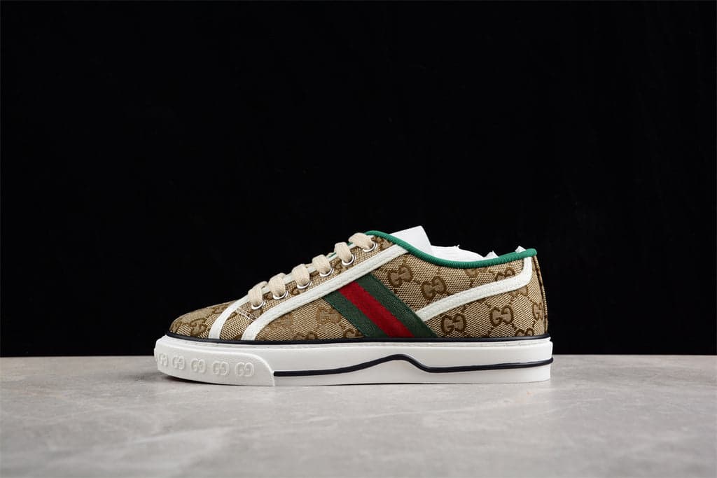 Gucci Tênis 1977 Tela GG. – Moda