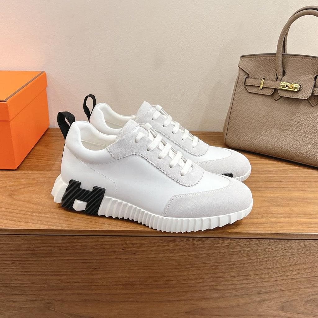 Hermes Air Mesh Suede Goatskin Bouncing – Moda
