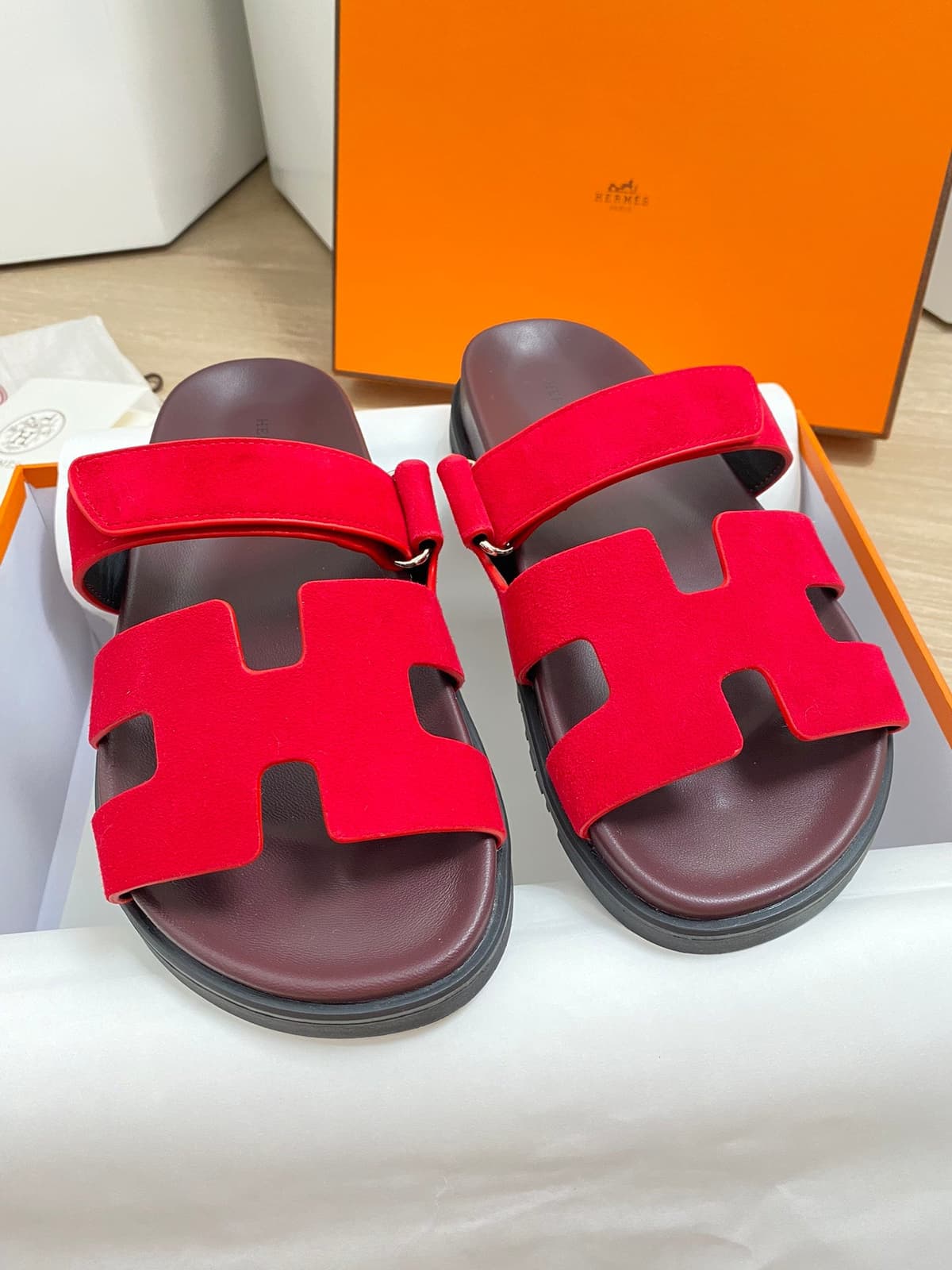 Hermes Chypre Rose Framboise Goatskin – Moda