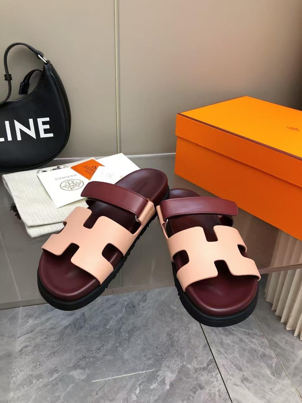 Hermes Chypre purple Sandal – Moda